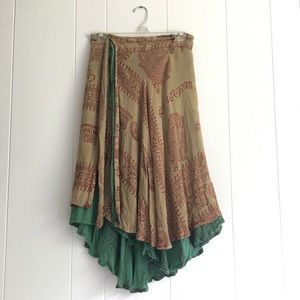 2 Layer Wrap Skirt